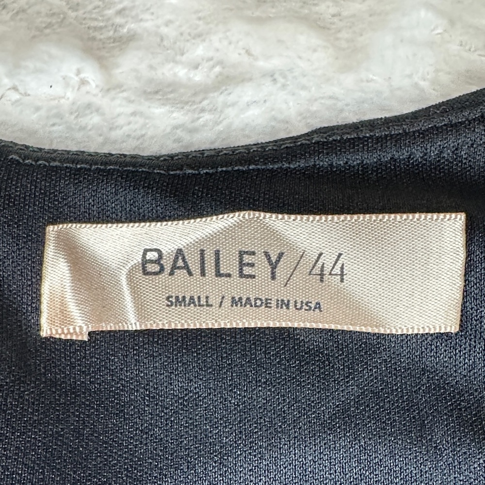 NWT Bailey 44 Gizella Dress Black Long Sleeve Bodycon Dress Size Small MSRP $218 - Picture 2 of 11
